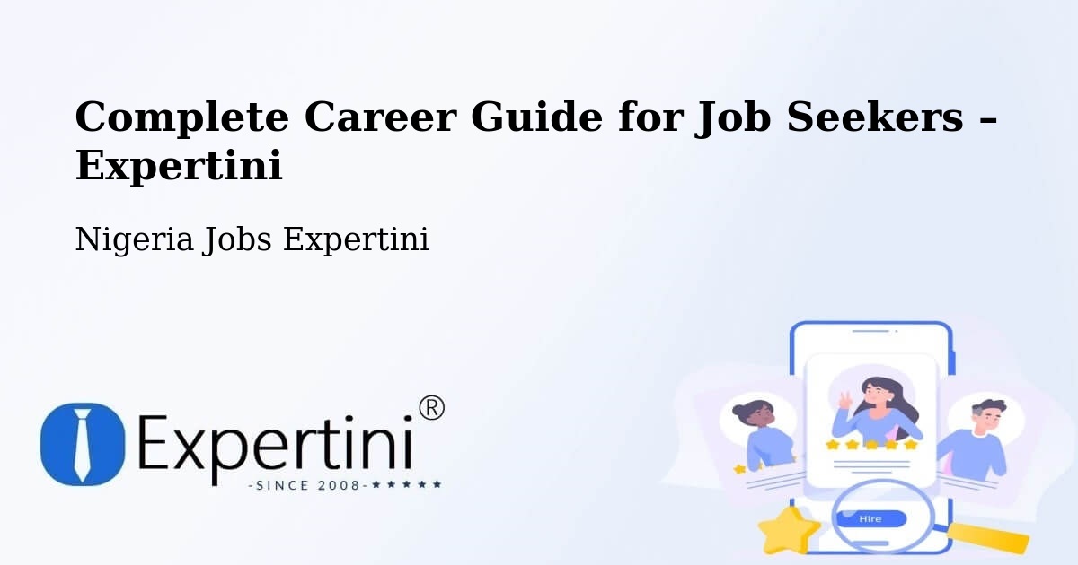 Career Guide for Job Seekers – Gembu - Gembu, Nigeria Jobs Expertini