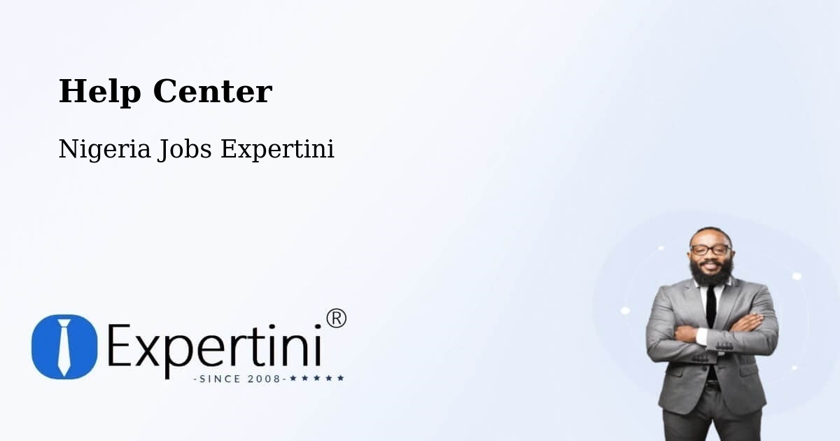 Help Center – Gembu - Nigeria Jobs Expertini