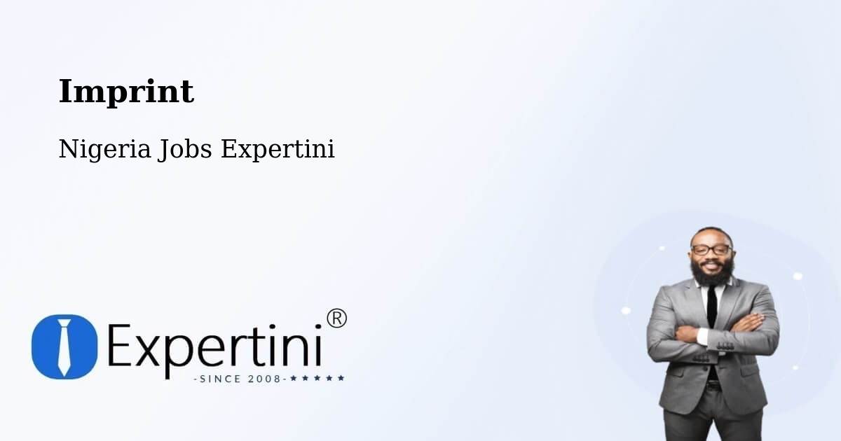 Imprint – Gembu - Nigeria Jobs Expertini